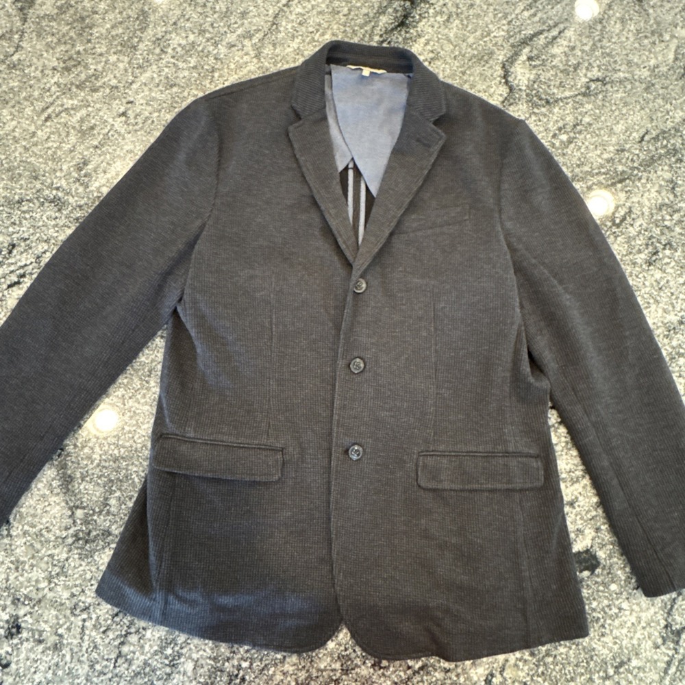 Banana Republic Heritage Edition Herringbone Gray Sizeβ Large #G35